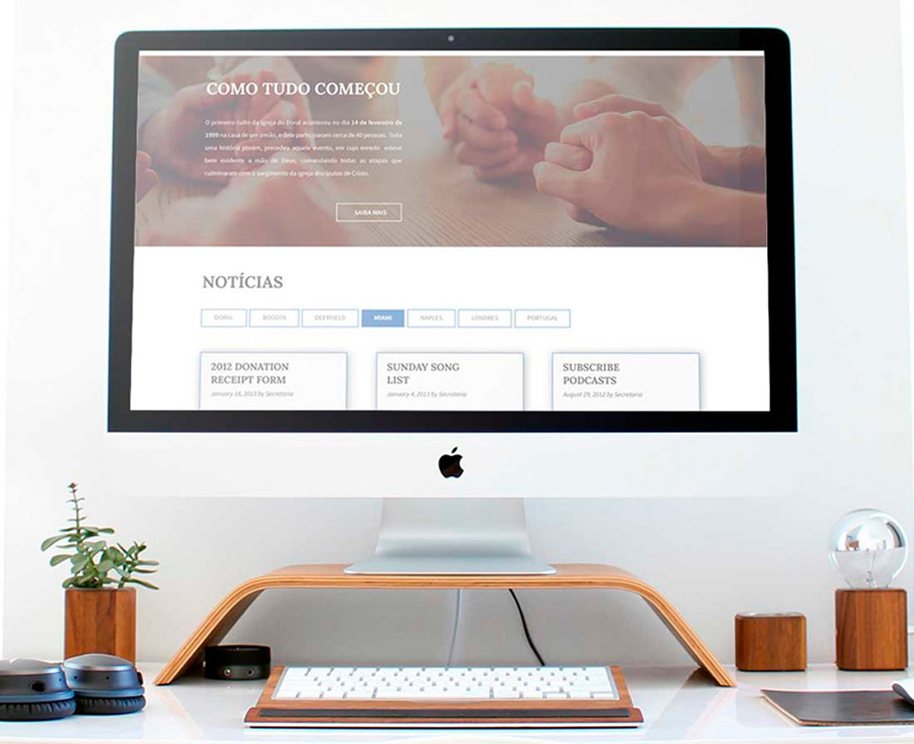 Modernize your ministry with professional Website Design and UI/UX. From website layout to digital engagement tools for your community